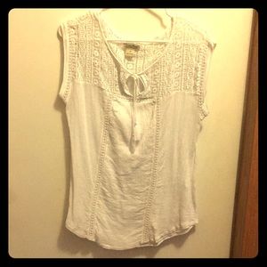 Lucky Brand Lace Top